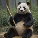 la vida del oso panda
