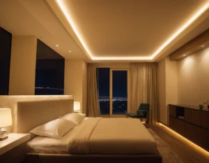Como poner tiras de luces led en una habitación