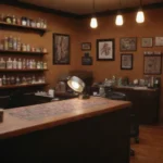 Salón o tienda donde hacen tatuajes y eliminan tatuajes de la piel con láser