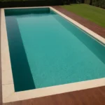 Cómo quedaría una piscina rectangular desmontable en tu patio o jardín