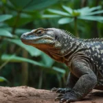 Descubriendo el Dragón de Komodo Varanus komodoensis