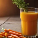 Jugo de zanahoria con naranja