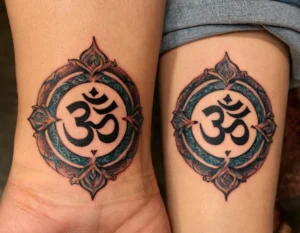 ¿Qué es el Tatuaje del símbolo de Om ॐ?