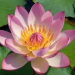 representa una flor de loto muy bonita para el post