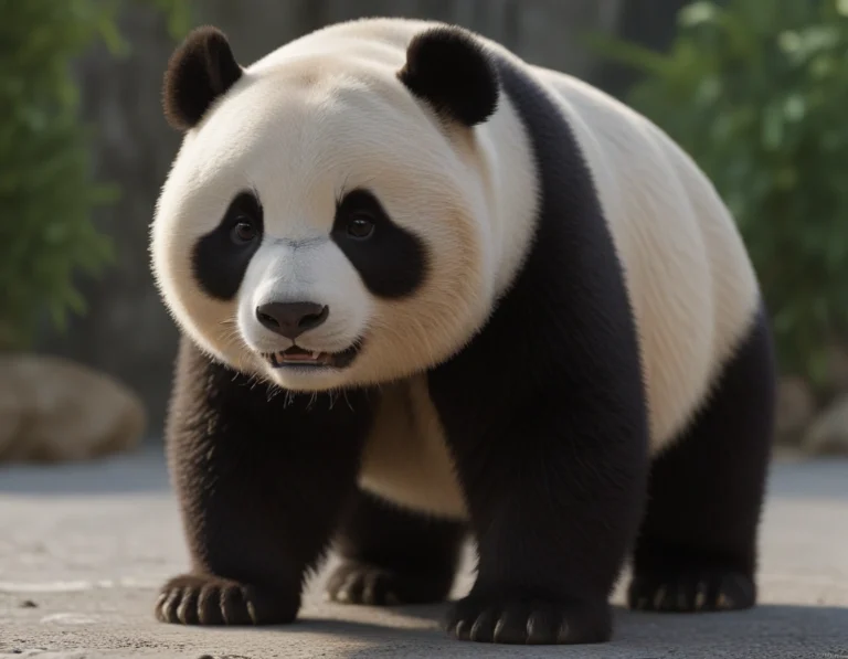 Oso Panda en Peligro de Extinción