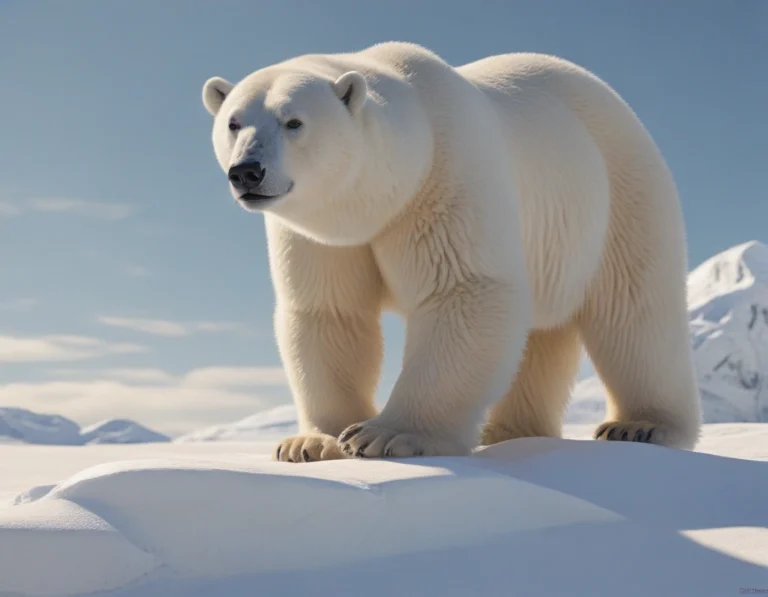 Oso Polar en Peligro de Extinción