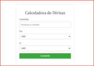 calculadora de divisas