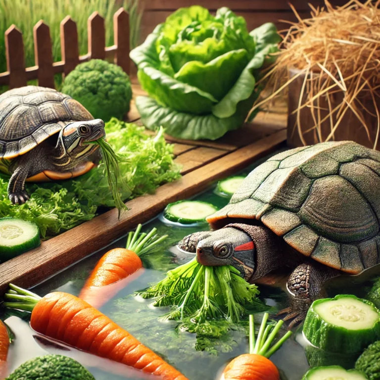 Alimentación de tortugas de agua y tierra