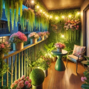 Cómo decorar tu balcón con plantas artificiales para un espacio lleno de estilo