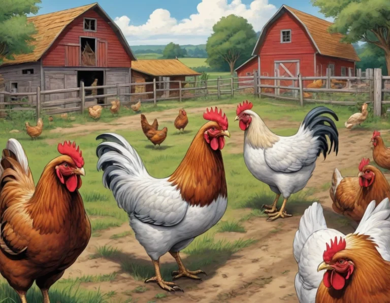 Características de gallinas ponedoras