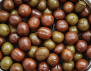 Como aliñar aceitunas verdes