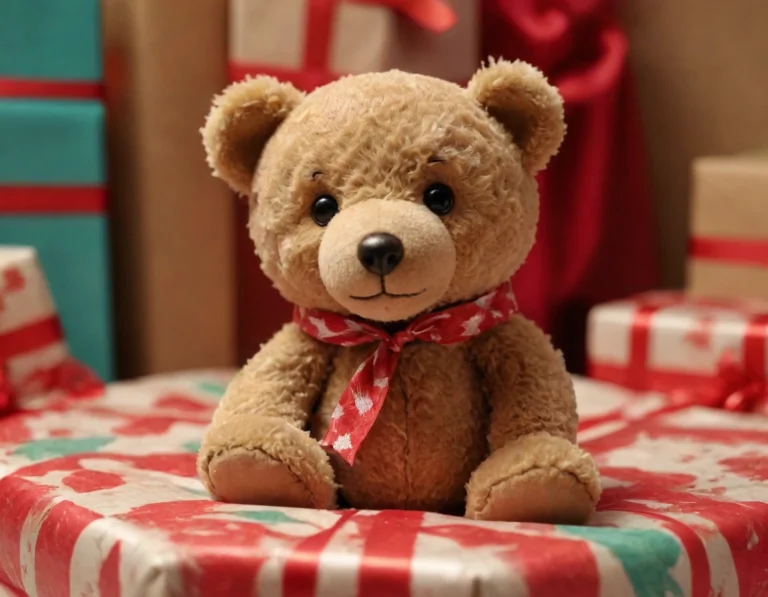 Como envolver un oso de peluche gigante para regalo