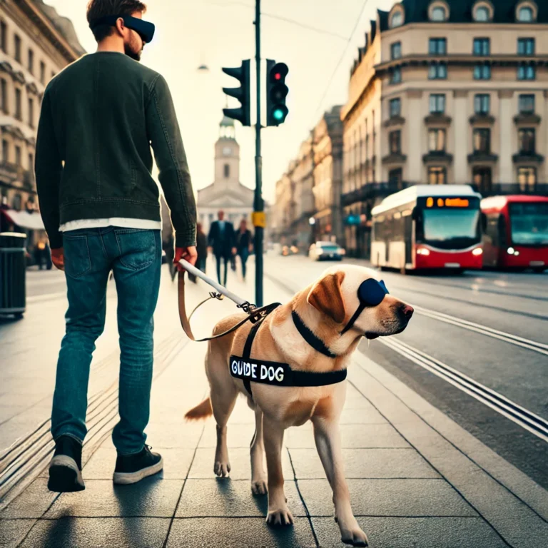 Cómo obtener un perro guía