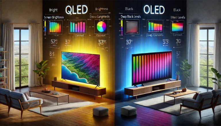 Diferencia entre QLED y OLED