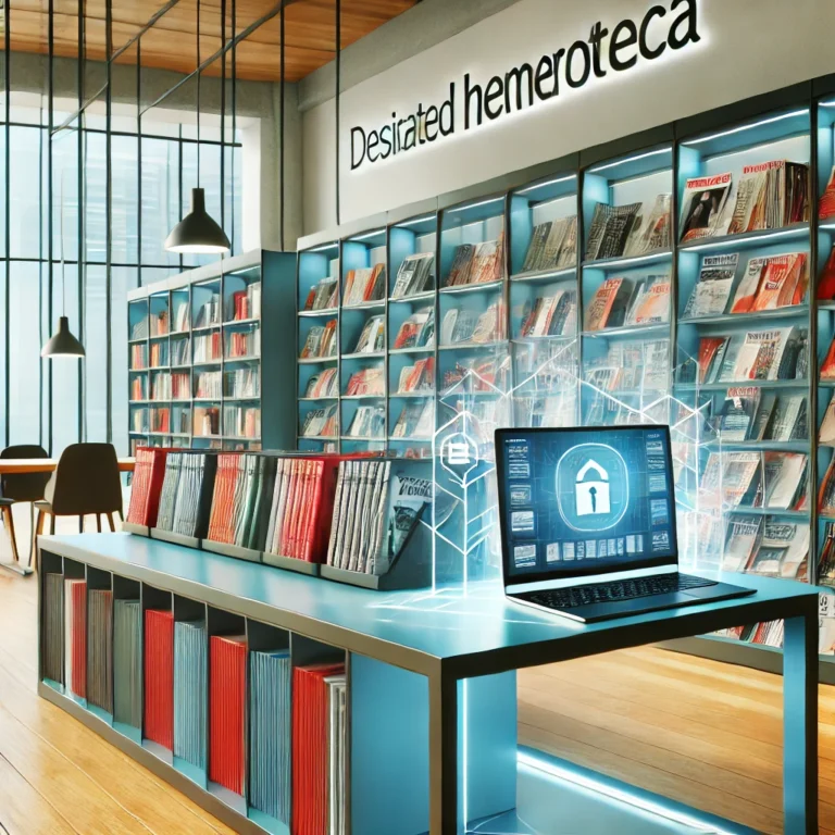 Hemeroteca y biblioteca digital acceso al conocimiento sin límites