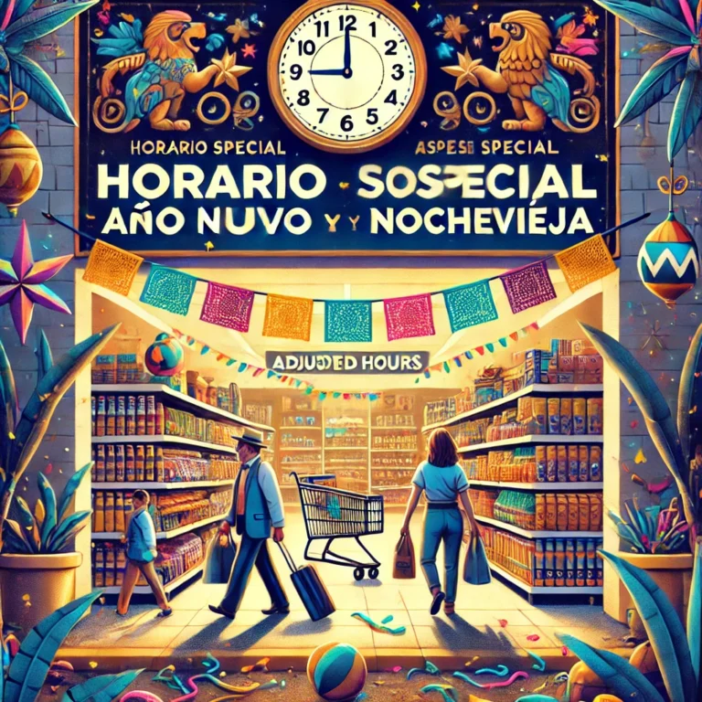 Horarios de supermercados en Año Nuevo y Nochevieja en México