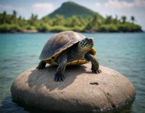 Mi tortuga no se mueve y tiene los ojos cerrados