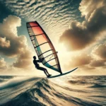 Por qué el windsurf se practica mar adentro