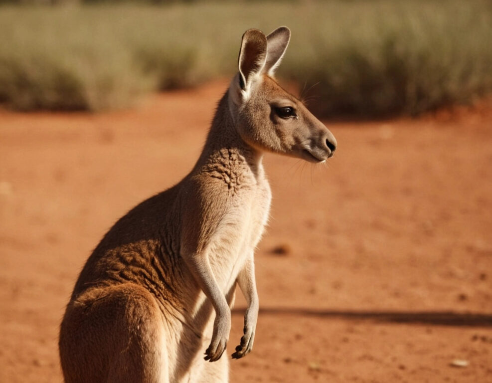 Porque es importante el canguro en Australia