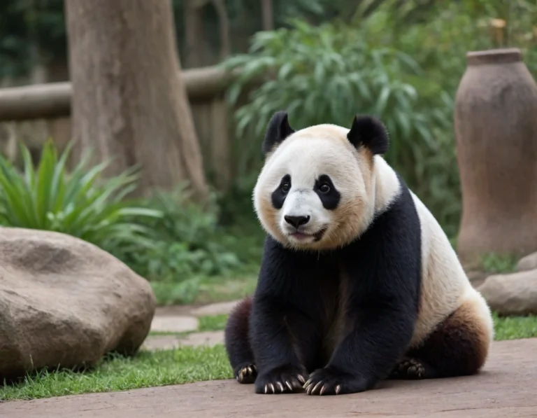Porque esta en peligro de extincion el oso panda gigante