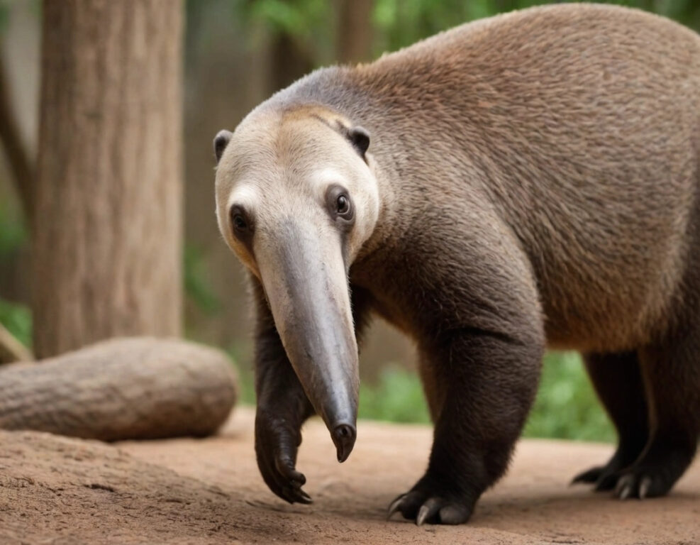 Porque se esta extinguiendo el oso hormiguero gigante