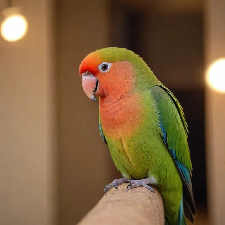Los agapornis son las aves del amor