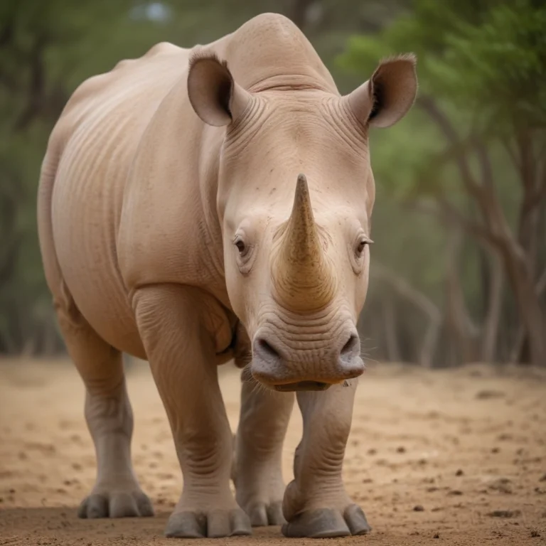 Sabías que el rinoceronte blanco es una de las especies más impresionantes que habita la Tierra