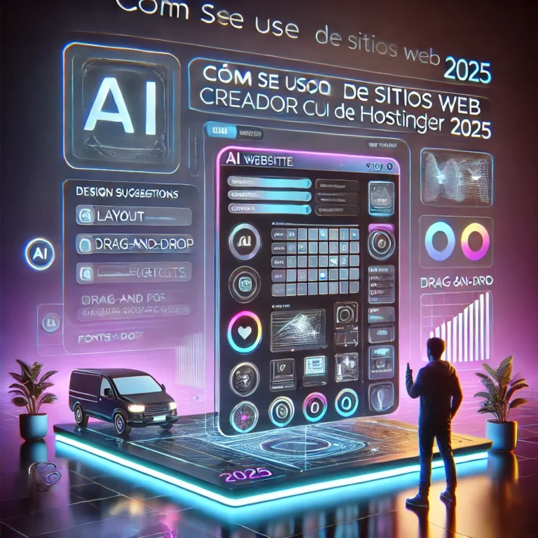 Cómo se usa el Creador de Sitios Web con IA de Hostinger 2025