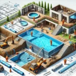 Qué hace una empresa de construcción de piscinas desde principio a fin de la obra