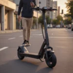 Un scooter eléctrico con suspensión y frenos de disco puede marcar la diferencia en tu experiencia de conducción