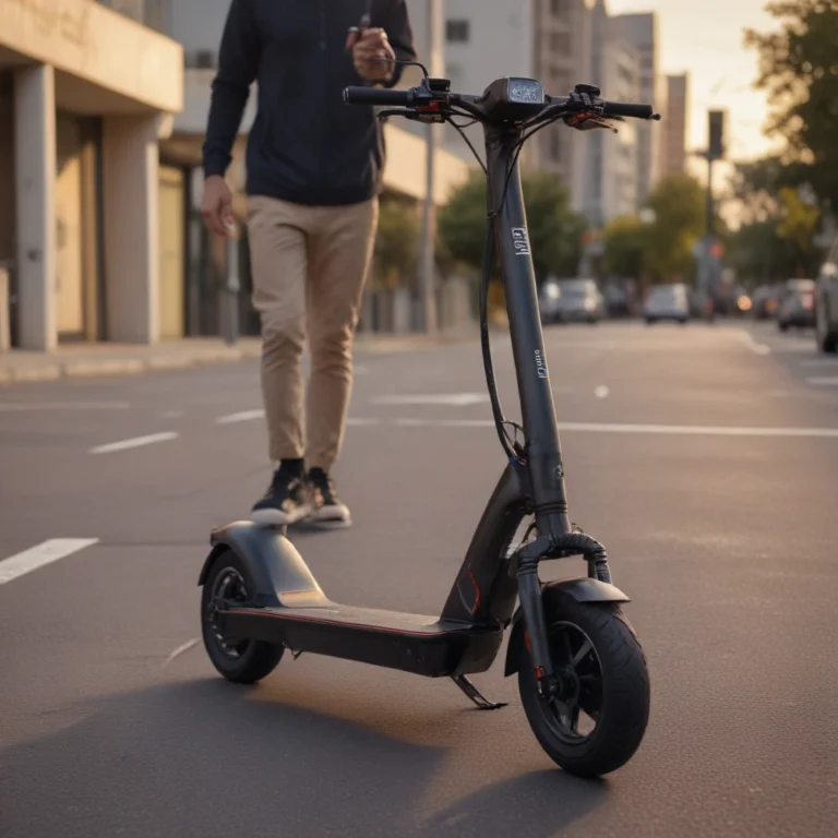Un scooter eléctrico con suspensión y frenos de disco puede marcar la diferencia en tu experiencia de conducción