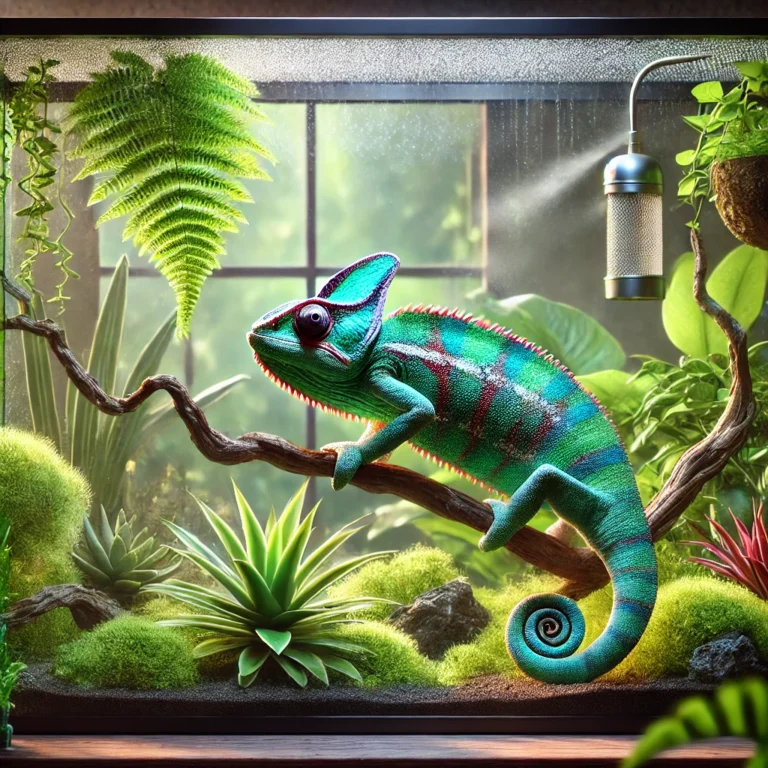 Camaleón como mascota