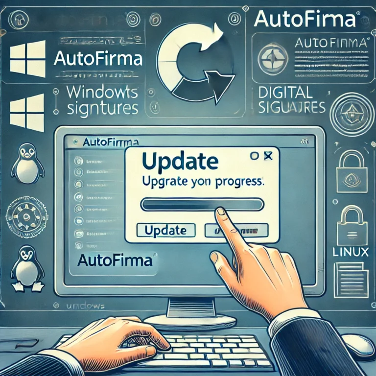 Cómo actualizar Autofirma a la última versión