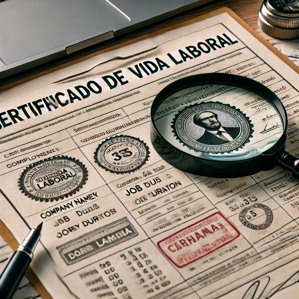 Qué incluye el certificado de vida laboral