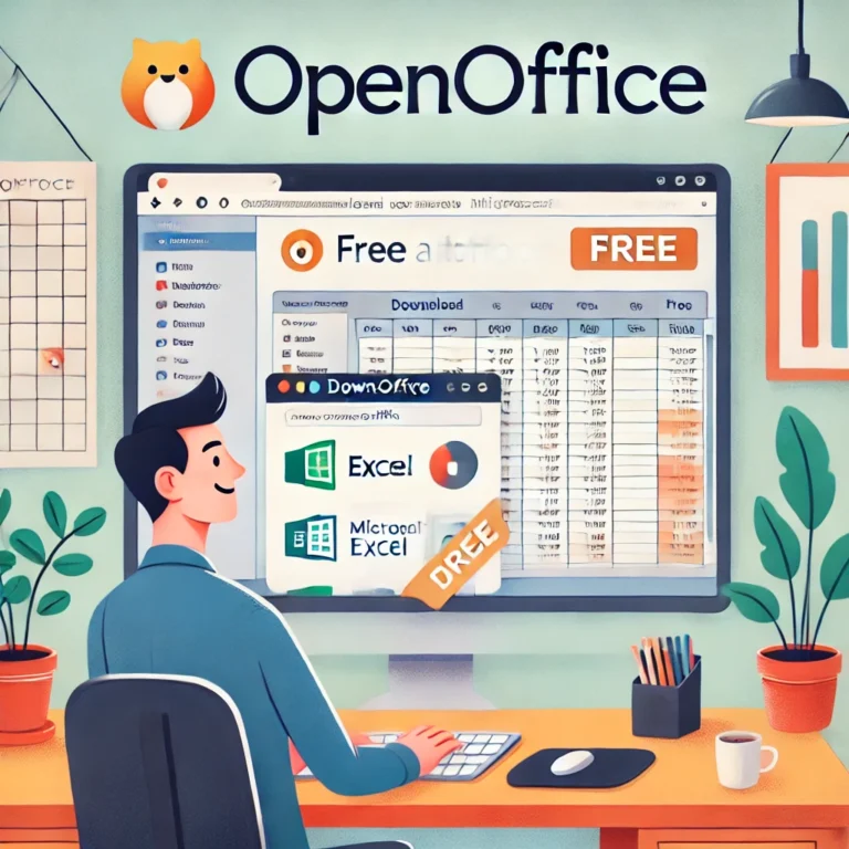 instalar Excel gratis con OpenOffice