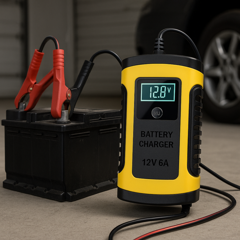 Cargador Inteligente de Baterías 12V 6A