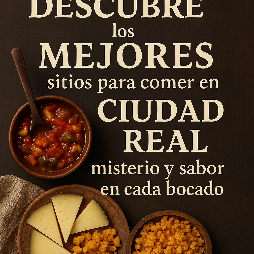 Descubre los Mejores sitios para comer en Ciudad Real 1 Mejores sitios para comer en Ciudad Real