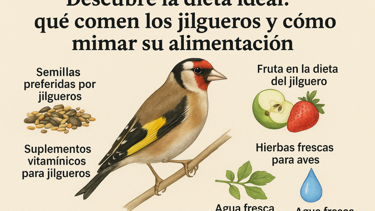 Que comen los jilgueros