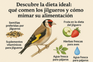 Que comen los jilgueros
