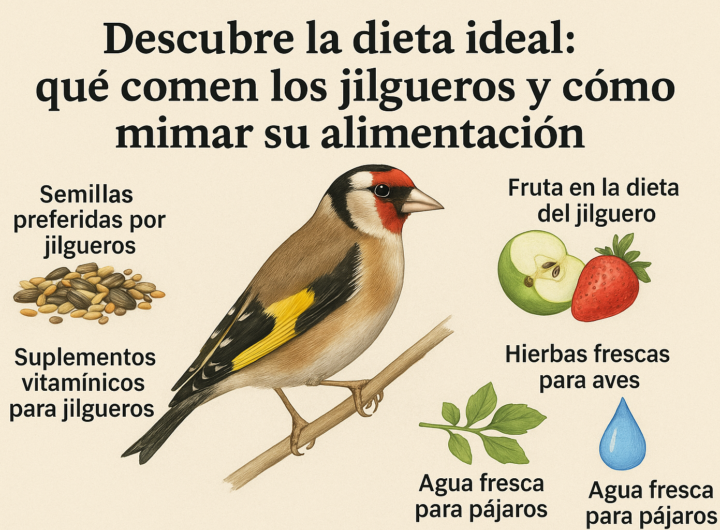 Que comen los jilgueros