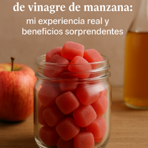 gomitas de vinagre de manzana