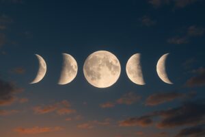 Fases de la Luna Anual 2025: Calendario Lunar Completo Mes a Mes
