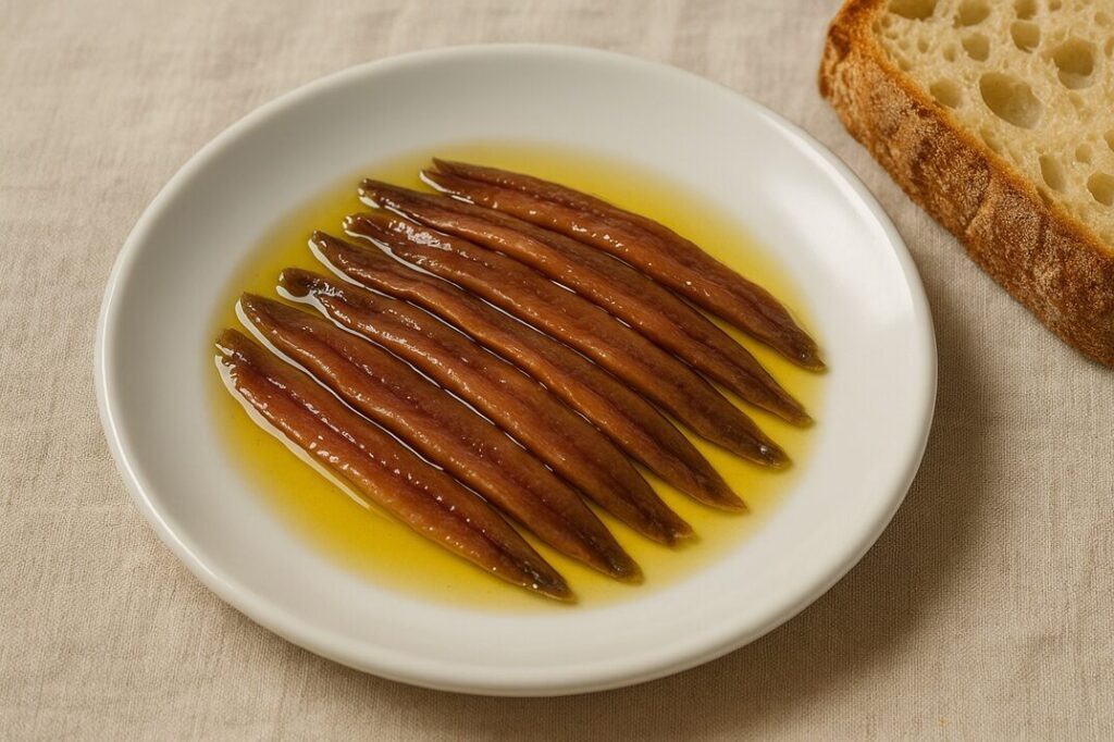 Hice anchoas caseras por primera vez