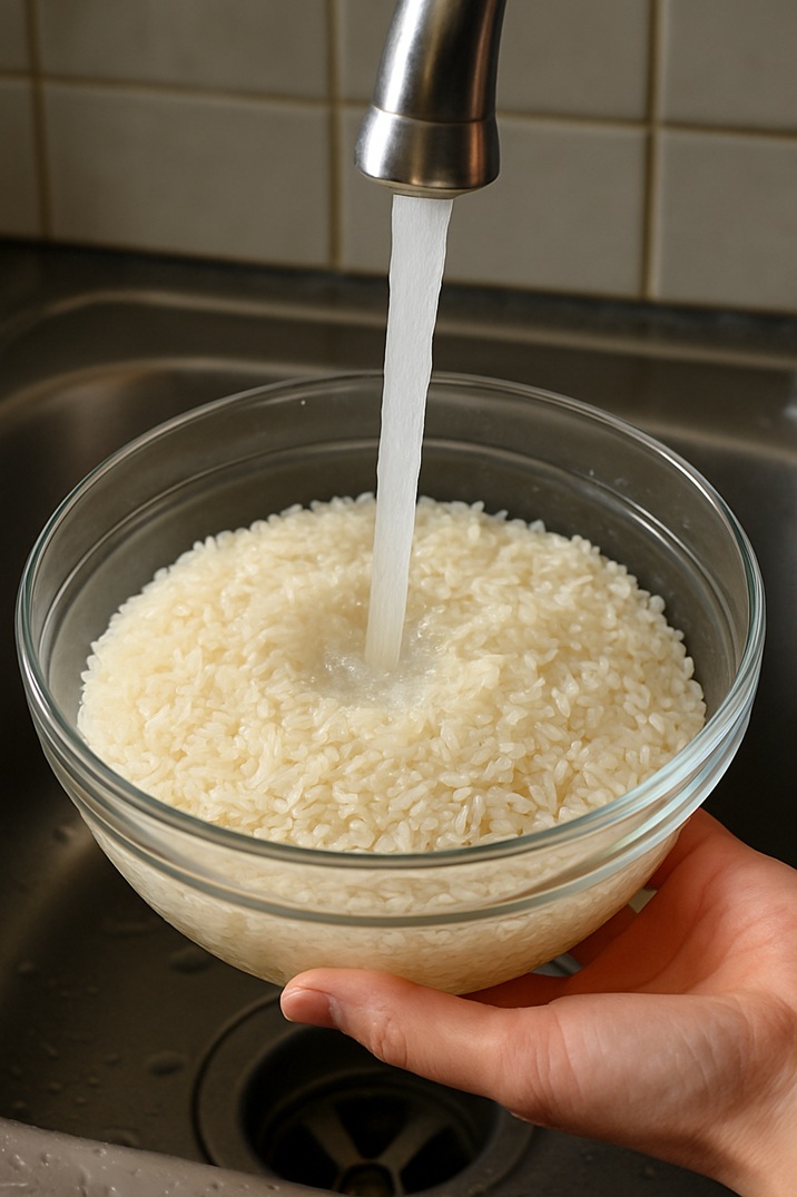 Mi descubrimiento para arroz rápido: lavar antes y listo 🍽️😎