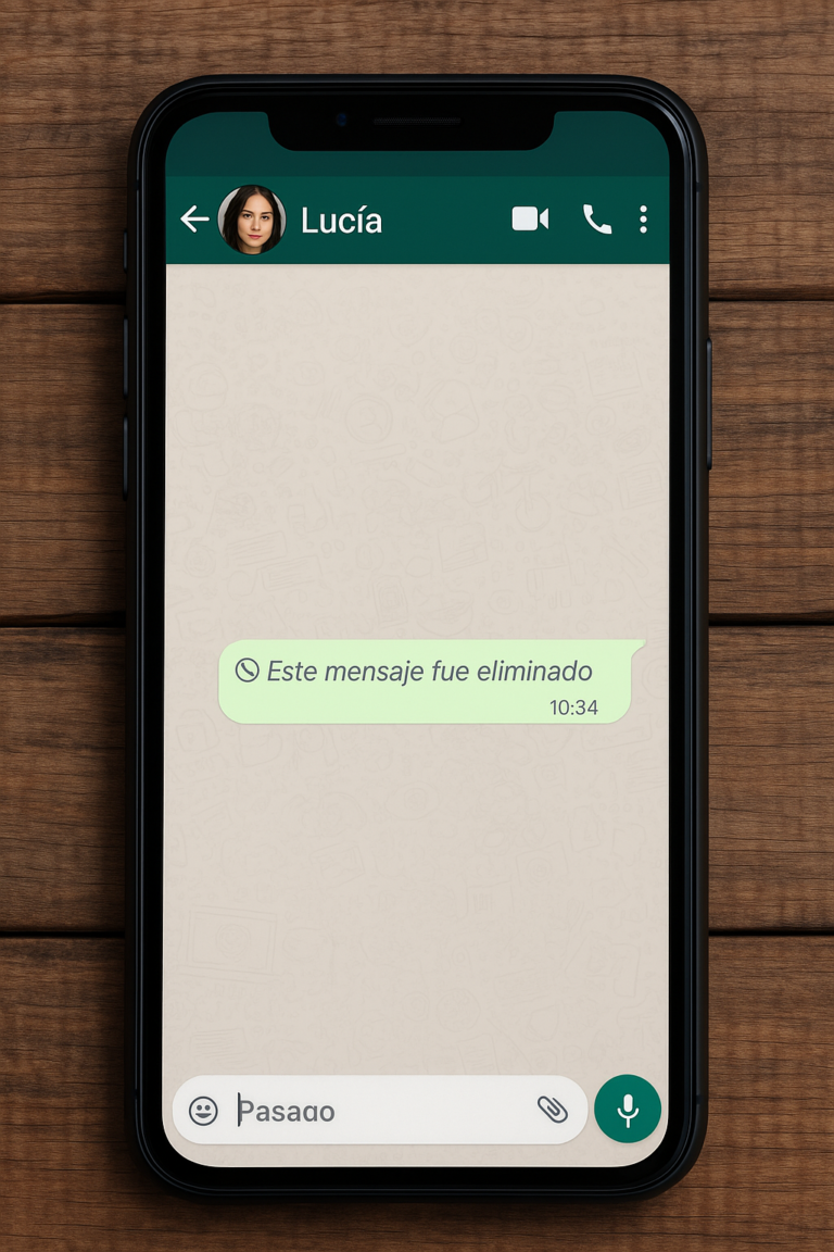 💬 ¿Te dejaron el típico “Este mensaje fue eliminado”? 😤 Así puedes verlo IGUAL 😏🔥