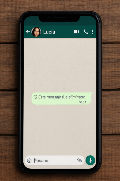 💬 ¿Te dejaron el típico “Este mensaje fue eliminado”? 😤 Así puedes verlo IGUAL 😏🔥