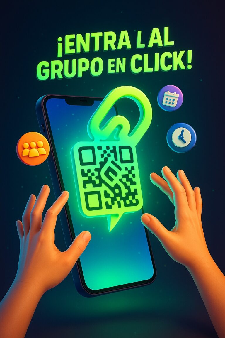 Cómo crear un link de grupo de WhatsApp sin liarte