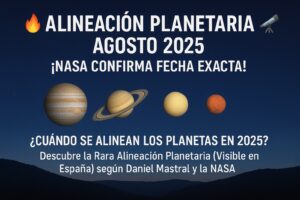 Alineación Planetaria Agosto 2025