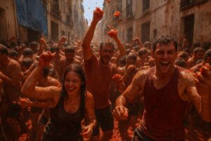 🍅 LA TOMATINA de Buñol 2025 🇪🇸【Fiesta del TOMATE】✅