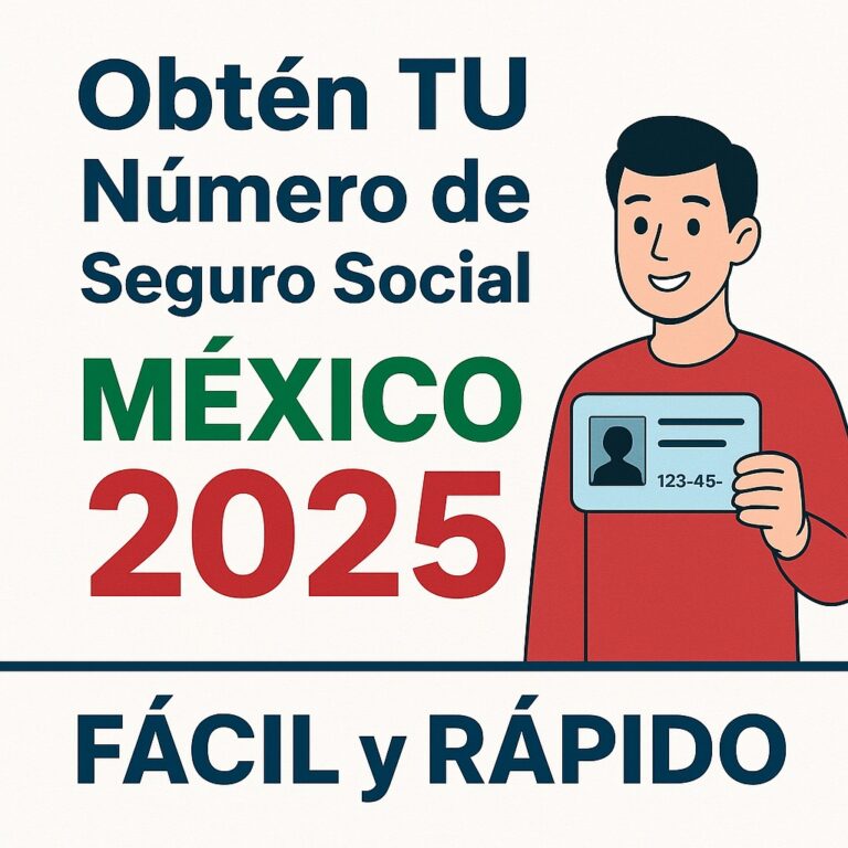 Obtén TU Número de Seguro Social México 2025 FÁCIL y RÁPIDO